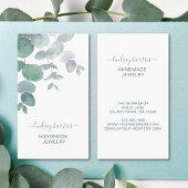 Carte De Visite Joaillier floral