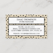 Carte De Visite Joaillier pointu (Dos)