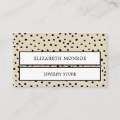 Carte De Visite Joaillier pointu (Devant)