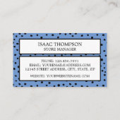 Carte De Visite Joaillier pointu (Dos)