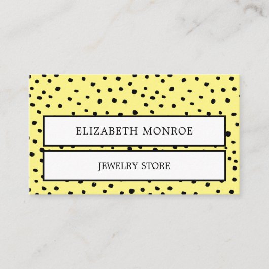 Carte De Visite Joaillier pointu (Devant)