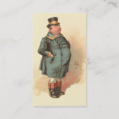 Carte De Visite Joe (Le Gros Garçon) Kyd, Dickens The Pickwick Pap (Dos)