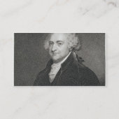 Carte De Visite John Adams, gravé par James Barton Longacre (179 (Dos)