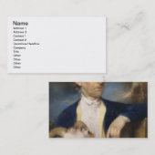 Carte De Visite John Collins de Devizes (fl.1771-99) 1799 (pastel (Devant / Derrière)