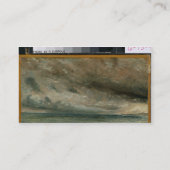 Carte De Visite John Constable | la côte à Brighton - Ev orageux (Dos)