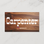 Carte De Visite Joinery Woolworkers menuisiers Handymen (Dos)