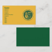 Carte De Visite Joint d'université de l'Etat de Sonniton - couleur (Devant / Derrière)
