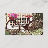 Carte De Visite Joli Bed & Breakfast Floral / Location de gîtes (Dos)