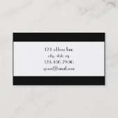Carte De Visite Joli et professionnel (Dos)