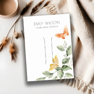 Carte De Visite Joli Jardin Papillons Papillons de poche Écran Cli