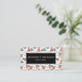 Carte De Visite Joli Motif Sloth (Debout devant)