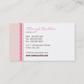 CARTE DE VISITE :: joli rusé 2 (Dos)