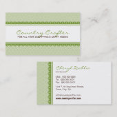 CARTE DE VISITE :: joli rusé 3 (Devant / Derrière)