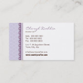 CARTE DE VISITE :: joli rusé 4 (Dos)