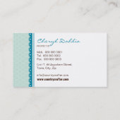 CARTE DE VISITE :: joli rusé 5 (Dos)