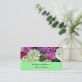Carte De Visite Joli Wedding planner ou fleuriste (Debout devant)
