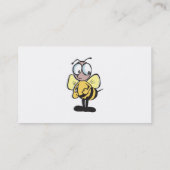 Carte De Visite jolie petite abeille bourdon (Dos)