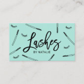 Carte De Visite Jote Eyelash Extensions Lash maquillage Artiste Mi (Devant)