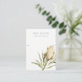 Carte De Visite Jote Native Banksia Floral Écran de collier (Debout devant)