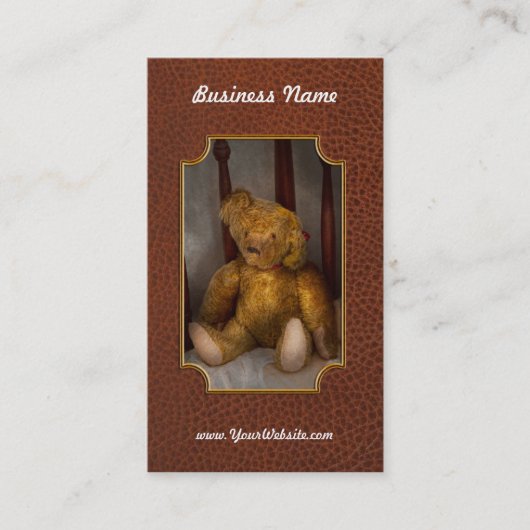 Carte De Visite Jouet - ours de nounours - mon ours de nounours (Devant)