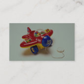 Carte De Visite Jouet plat coloré pour des enfants (Dos)