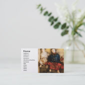 Carte De Visite Jouets - poupées assorties (Debout devant)
