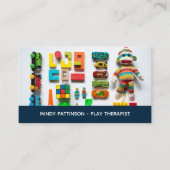 Carte De Visite Jouets pour enfants Thérapeutes (Devant)