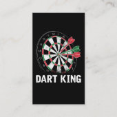 Carte De Visite Joueur Dart King Best Darts (Devant)