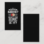 Carte De Visite Joueur de basket-ball - Hobby de l'athlète de bask (Devant / Derrière)