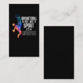 Carte De Visite Joueur de basket-ball Life Dunk Athlete (Devant / Derrière)