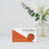 Carte De Visite Joueur de basket-ball professionnel (Debout devant)