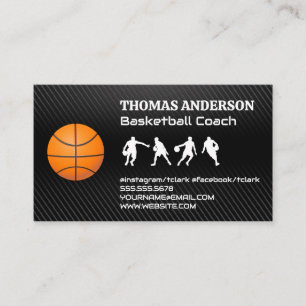 Carte De Visite Joueur De Basket   Sports