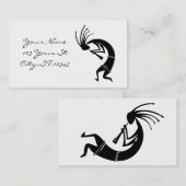 Carte De Visite Joueur de cannelure de Kokopelli Thunder_Cove (Devant / Derrière)