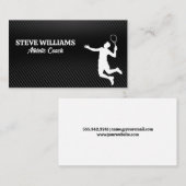 Carte De Visite Joueur de tennis | Athlète (Devant / Derrière)