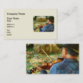 Carte De Visite Joueur de violon (Devant / Derrière)