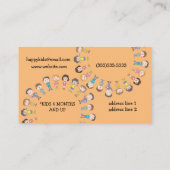 Carte De Visite JOUEZ À De Belles Garderies (Dos)