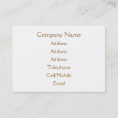 CARTE DE VISITE JOUR (Dos)