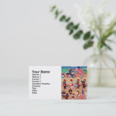 Carte De Visite Jour de la Déclaration d'Indépendance Labradors (Debout devant)