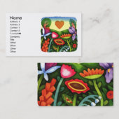 Carte De Visite Jour de la terre (Devant / Derrière)