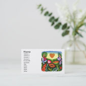 Carte De Visite Jour de la terre (Debout devant)