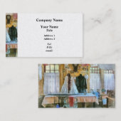 Carte De Visite Jour de lessive (Devant / Derrière)