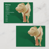 Carte De Visite Jour de Woof au travail (Devant / Derrière)