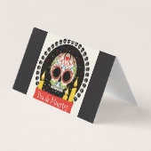 Carte De Visite Jour des morts (Dos)