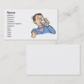 Carte De Visite Jour d'imbéciles d'avril (Devant / Derrière)