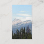 Carte De Visite Jour ensoleillé/montagnes (Dos)