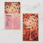 CARTE DE VISITE JOUR / MARGUERITE / MARGHERITA (Devant / Derrière)