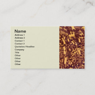 Carte De Visite Journal Rock American Indian Utah