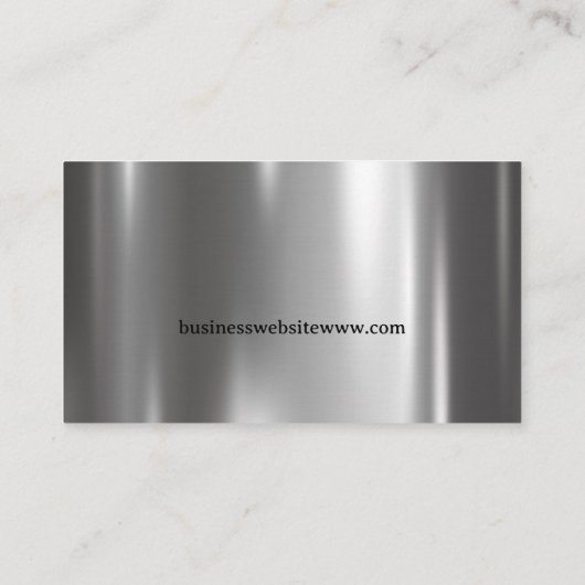 Carte De Visite Journal Tree Trimming Saw Service (Dos)