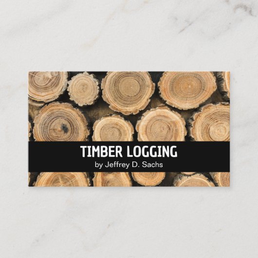 Carte De Visite Journalisation du bois (Devant)