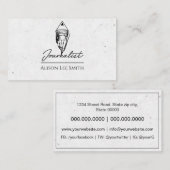 Carte De Visite Journaliste (Devant / Derrière)